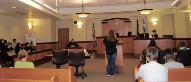 Picture of a Teen Court Session