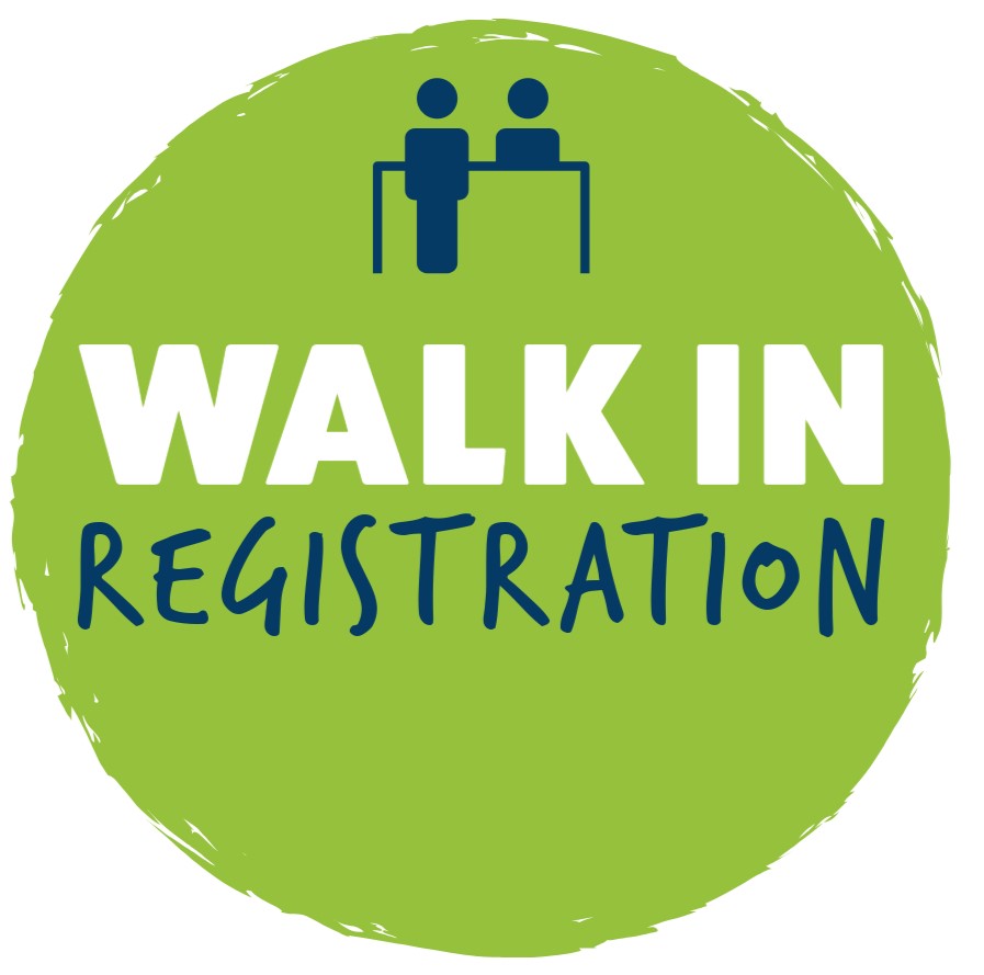 walk in registration