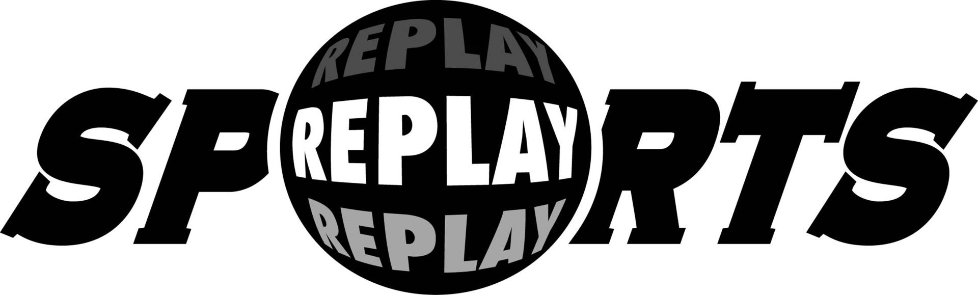 Replay Sports Aspen logo black white