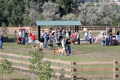 Dog Park Opening Day