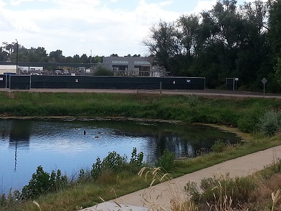 Recycle Center entrance off of Wilson Avenue